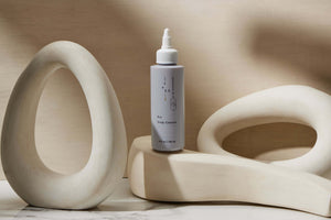 Nekko pre cleanser with curved stone props